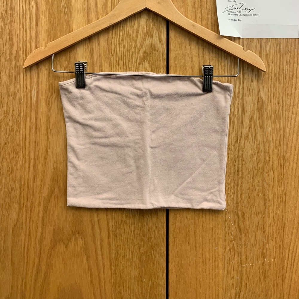 Light pink tube top